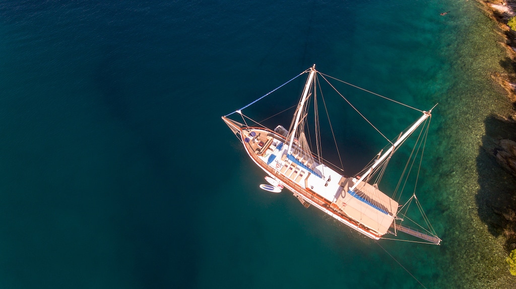 Лучшие средиземноморские маршруты для чартера яхт из Мармариса