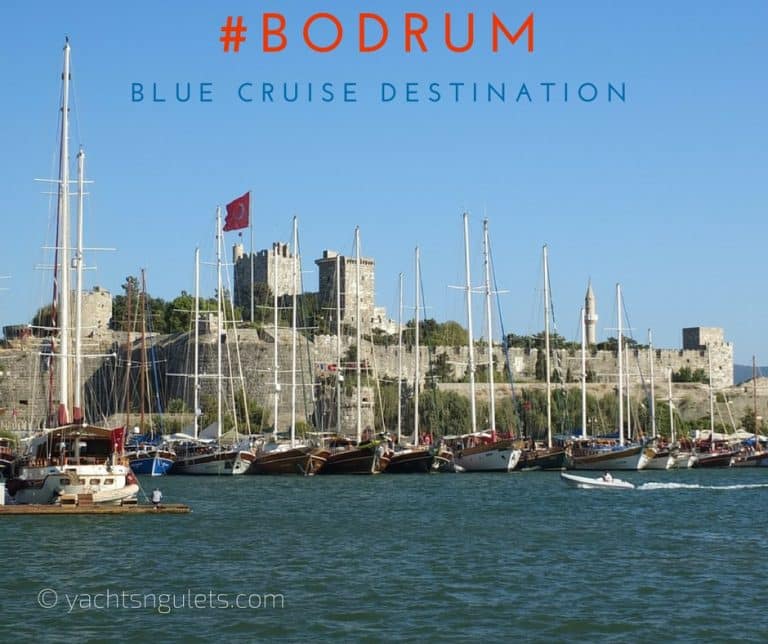 Vacaciones en crucero azul en Bodrum