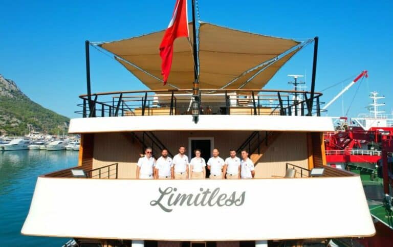 limitless yacht turkey