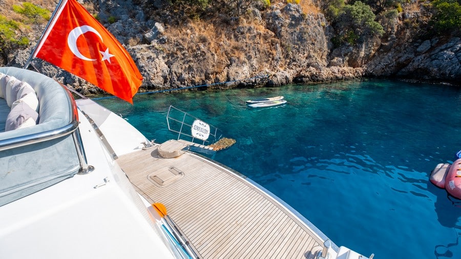 Yachtcharter Türkei Urlaubsmöglichkeiten für Gruppenreisende