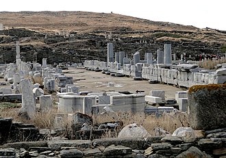 Delos Greek Island