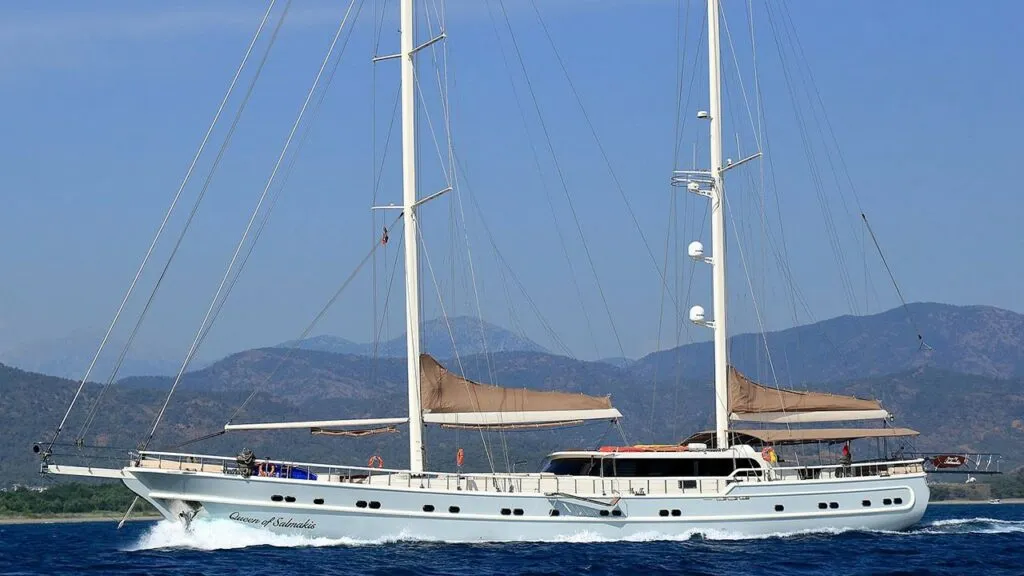 gulet is a traditional Turkish wooden cruising yacht gulet is a traditional Turkish wooden cruising yacht