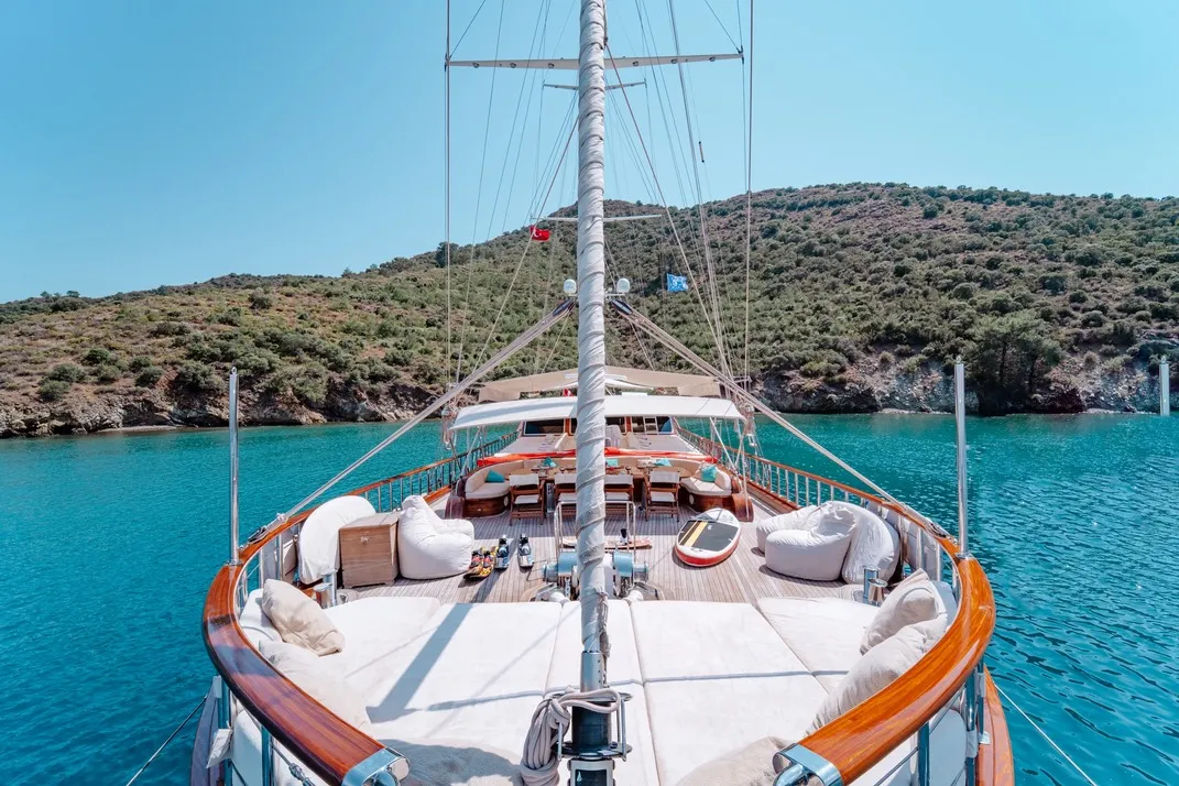 summer vacation on a gulet